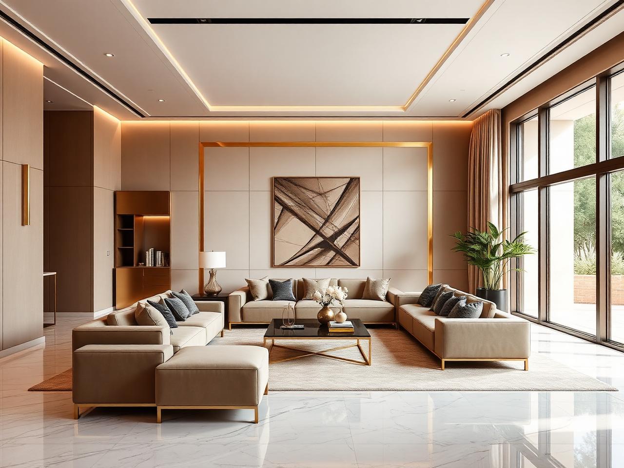 Luxury living room